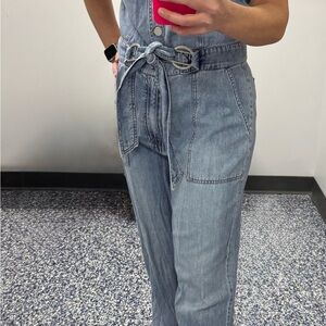 Habitual Light Blue Women's Jeans Jumpsuit